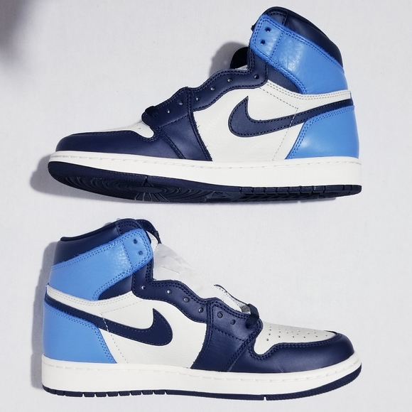 Size 8.5 (10w) - Jordan 1 Retro High OG - Obsidian UNC - 2019 - New - Picture 9 of 12